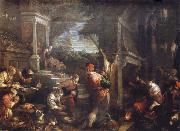 The homecoming de lost of son into the father house Francesco Bassano the younger